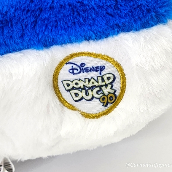 DONALD DUCK 🦆HTF 8" Furry Disney's Donald Duck 90 FuzzAMallow Squishmallow NWT - Picture 6 of 12